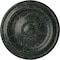 Ekena Millwork Maria Ceiling Medallion (Fits Canopies up to 1 3/4"), 9 5/8"OD x 1 1/8"P, Painted Turtle Crackle CM09MAPTC - alternate 1